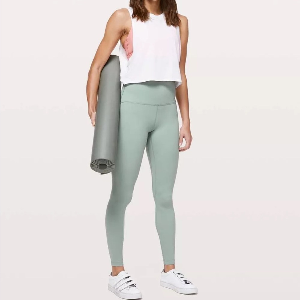 SOLD ❌ Lululemon Align™ High-Rise Pant 28" Women’s US 8 Palm Court Blue Green